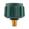 Camco LP GREEN ACME NUT X 1/4IN NPT, CCSAUS, CLAMSHELL 59923 - alternate 6